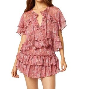 MISA Los Angeles Blouse & Skirt Set